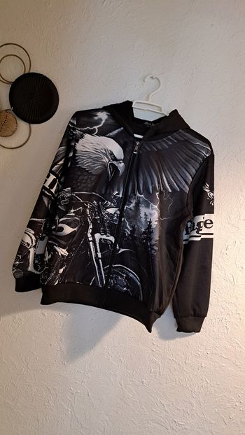 Sweat zippé