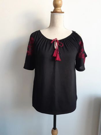 Tee-shirt épaules dénudées Kiabi T38