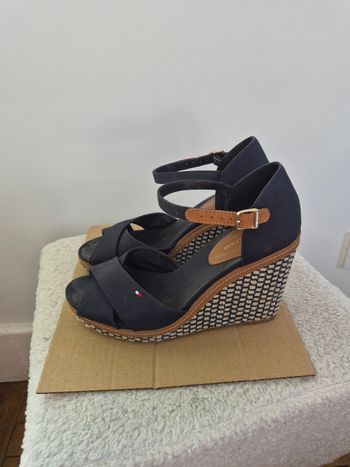 Sandales compensées tommy hilfiger 