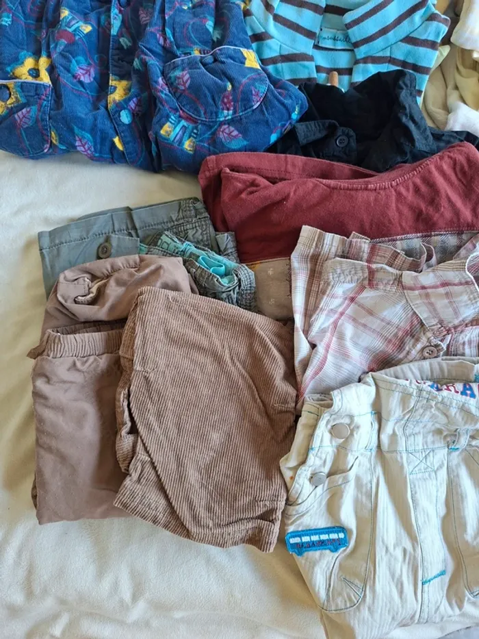 lot de 19 pièces, vêtement garçons de 3 mois à 3 ans. en très bon état - photo numéro 5