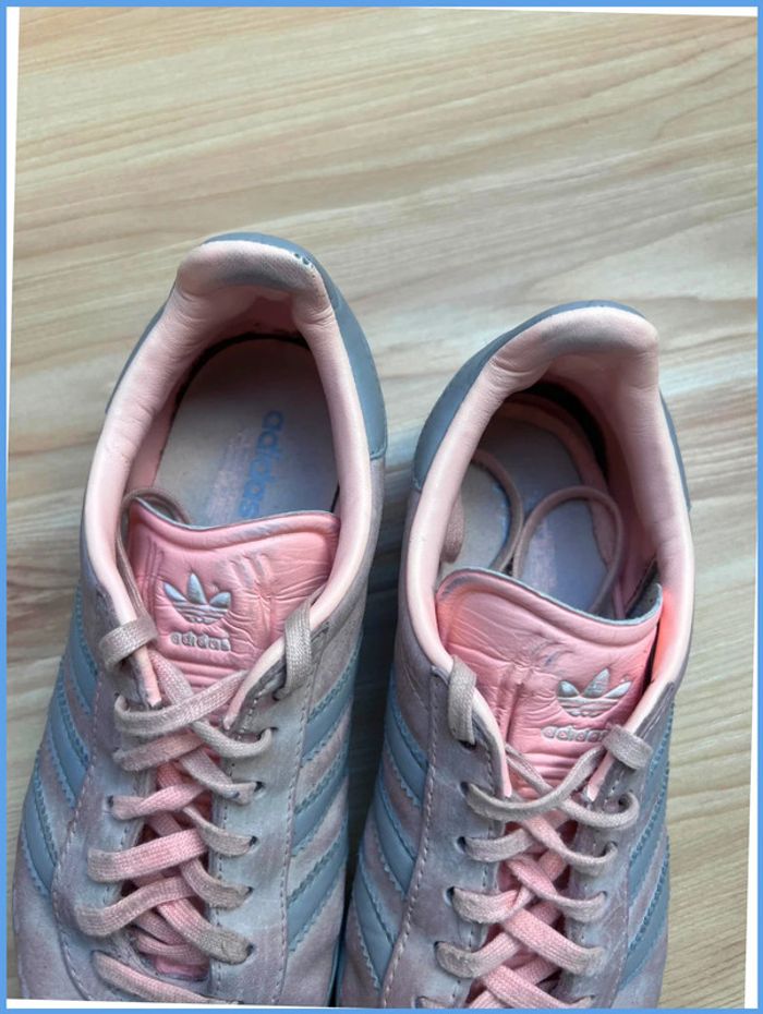 Adidas Gazelle Rose Suède – Pointure 37 1/3 Femme - photo numéro 10