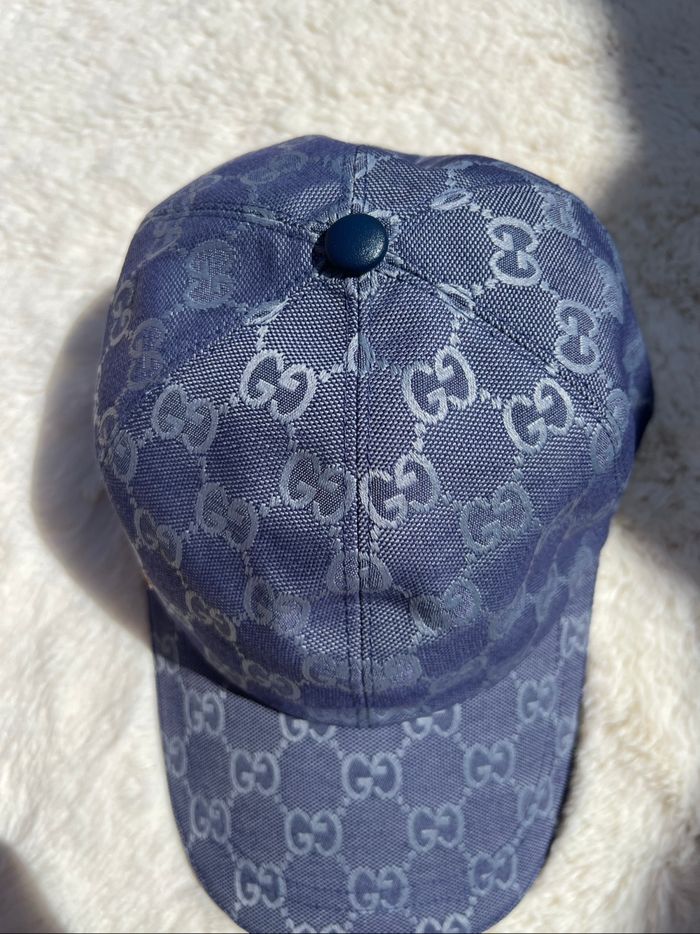 Casquette Gucci dubai bleu - photo numéro 4