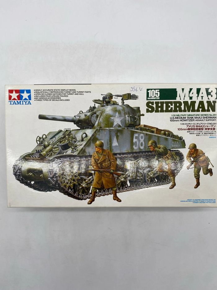 Maquette Tamiya M4A3 Sherman