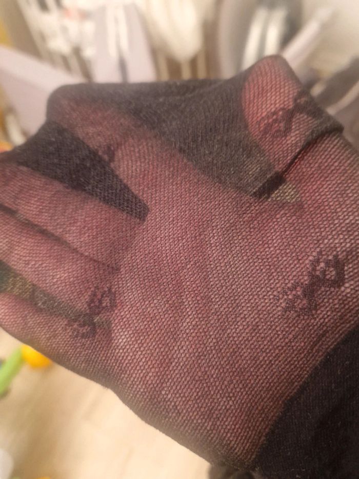 2 paires de collants fantaisie, 1, neufs