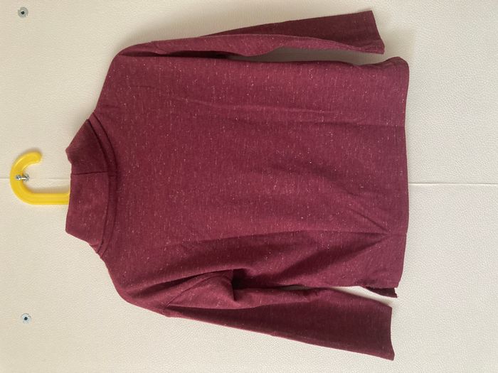 lot 2 sous pulls, tee-shirt ML avec col - photo numéro 3