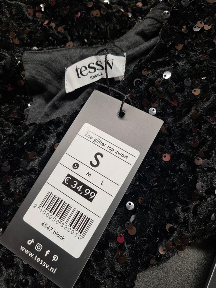Top sequins tess v - photo numéro 3