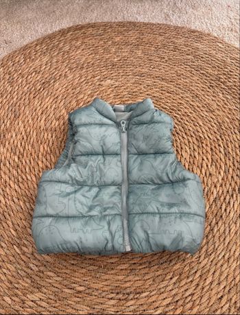 Doudoune sans manches 6 mois 