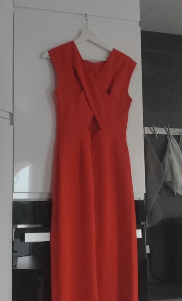 Robe cocktail longue rouge Spotlight by Warehouse - photo numéro 7