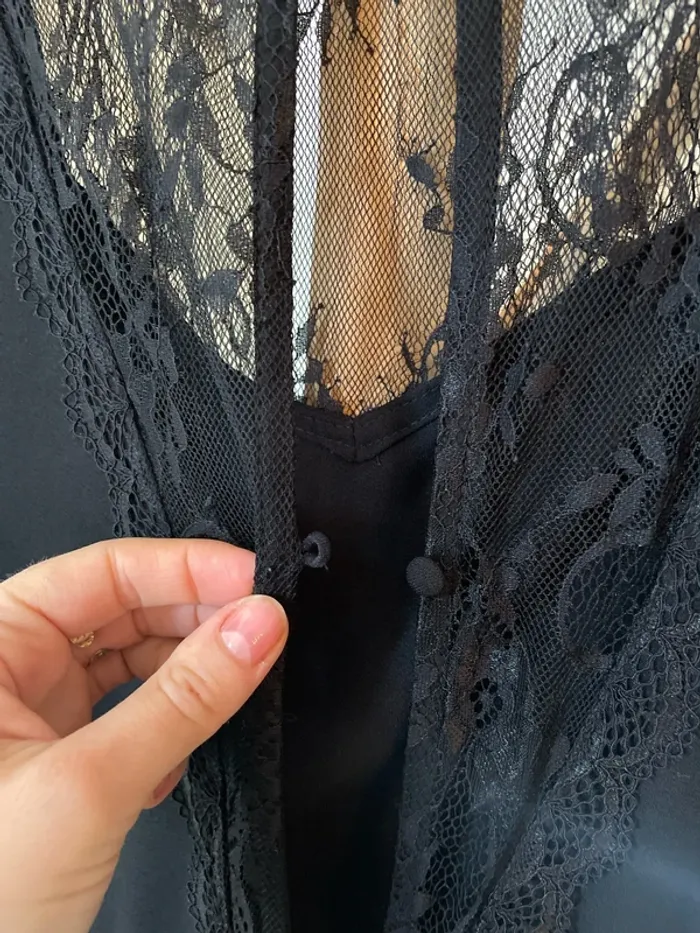 Combinaison noire dentelle - photo numéro 7
