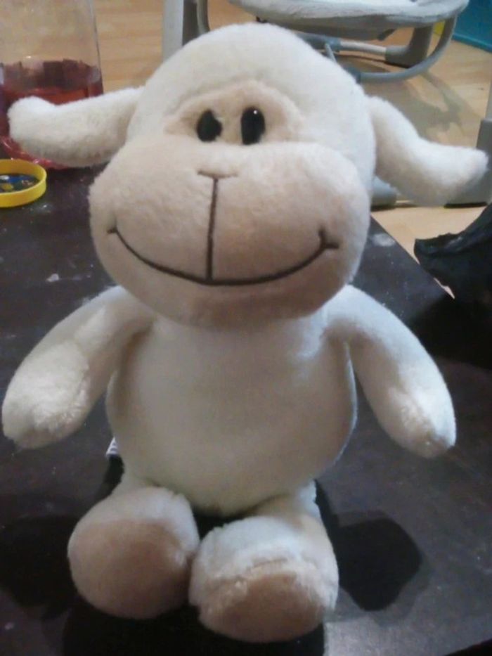 Peluche doudou singe