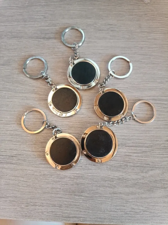 Lot de 5 porte clés accroche sac - photo numéro 8