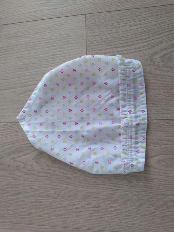 Combinaison courte denim avec bandana cheveu 12 mois Gémo - photo numéro 4