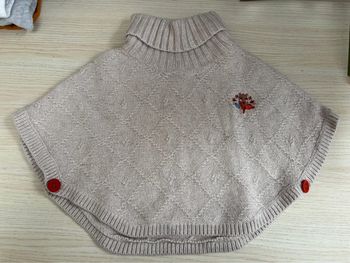 Poncho avec laine Sergent Major taille 4 ans