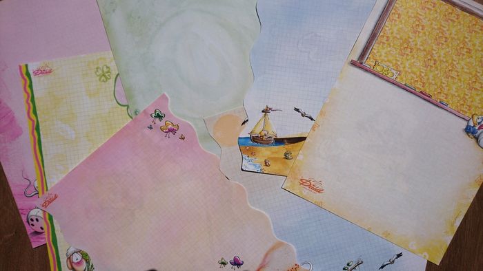 Feuilles A4 papier a lettres Diddl