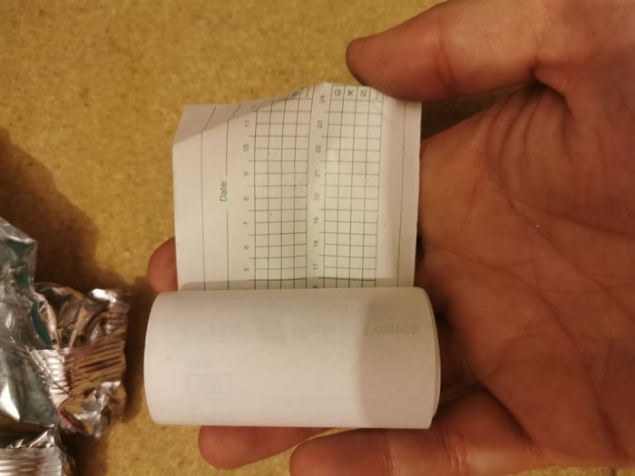 Lot 2 rouleaux blanc - photo numéro 2