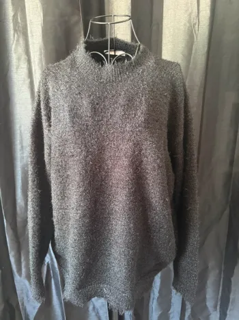 Pull noir pailleté Mc Lorene – Taille Unique