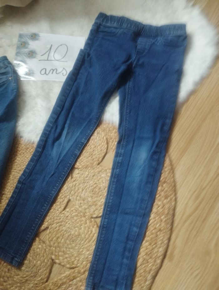 Lot jeans fille 10ans - photo numéro 6