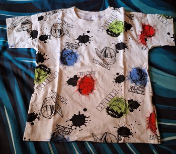 Tee-shirt manches courtes Avengers Marvel 6-8 ans