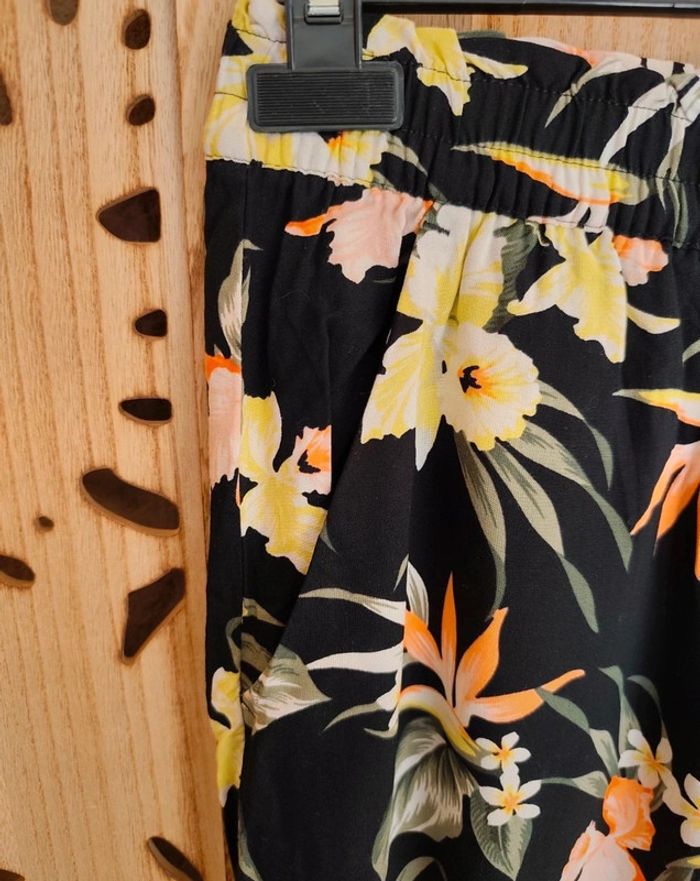 Pantalon fluide imprimé tropical - T.42 Divided H&M - photo numéro 5