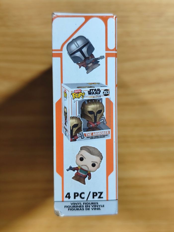 Boîte 4 Bitty Pop! - Star Wars (Moff Gideon, Stormtrooper, Dark Trooper) - photo numéro 8
