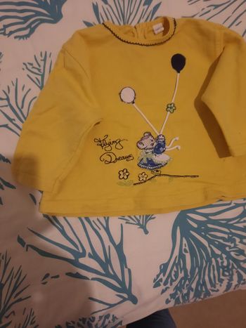 Vends pull bébé fille
