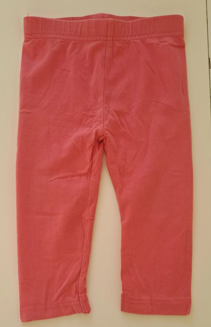 Lot de 3 leggings fille 18 mois - photo numéro 3