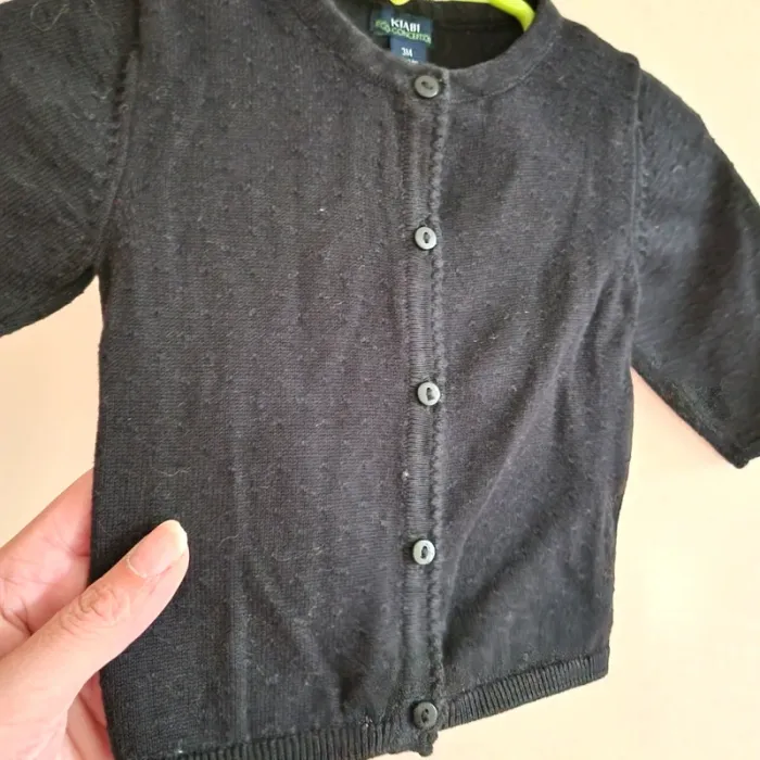 3 mois gilet noir kiabi - photo numéro 2