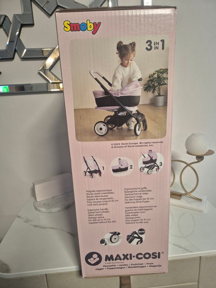 Smoby - Poussette+ Landeau Maxi-Cosi - photo numéro 3