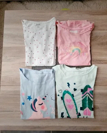 Lot 4 t-shirts manches courtes