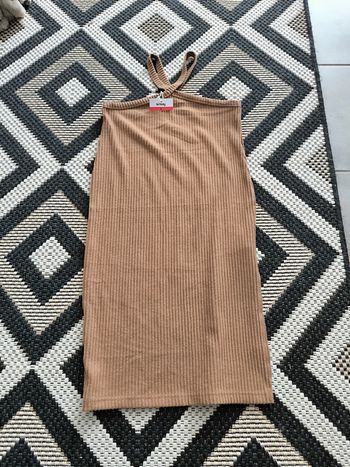 Robe en maille côtelé taille s neuve