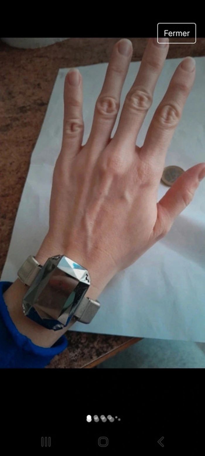 Sublime bracelet très original vintage ajustable