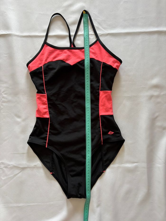 Maillot de bain 1 pièce noir et fushia - Athlitech - M/38 - photo numéro 6