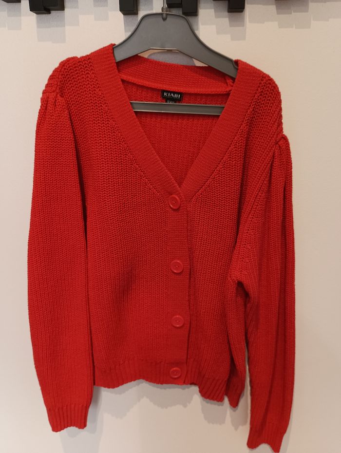 Gilet à grosse maille