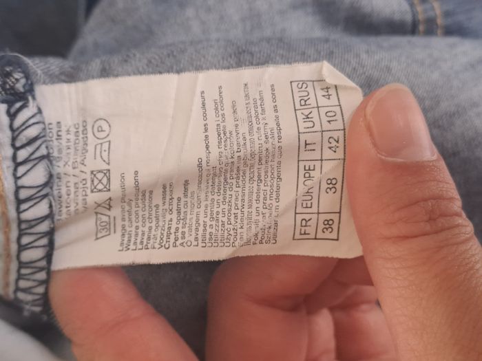 Robe en jean Camaïeu Taille 38 - photo numéro 6