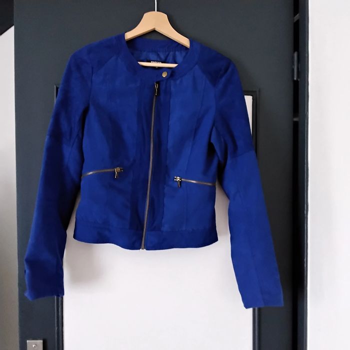 Blouson imitation daim femme 36 Morgan