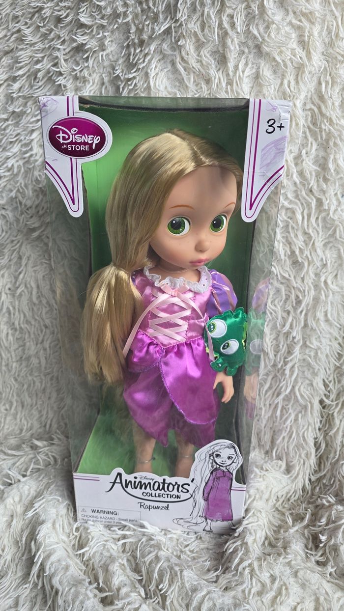 Poupée disney animator princesse raiponce disneyland paris disney store Neuf - photo numéro 1