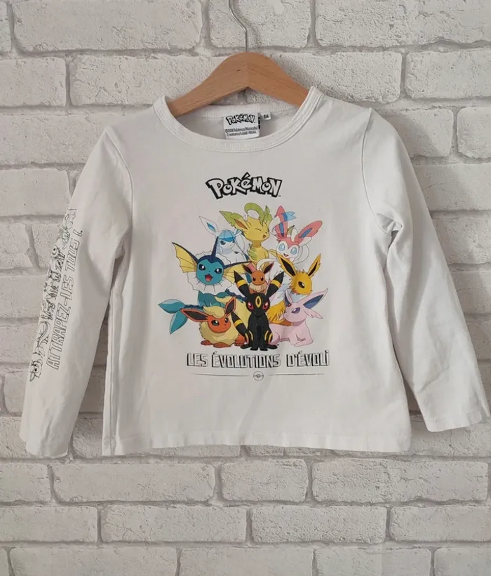 T-shirt Pokémon Évoli – 6 ans - photo numéro 3