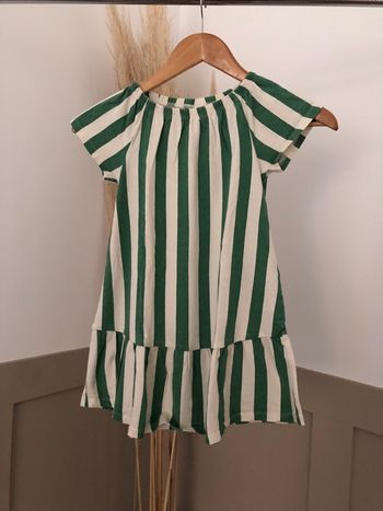 Robe rayée Zeeman 122/128cm