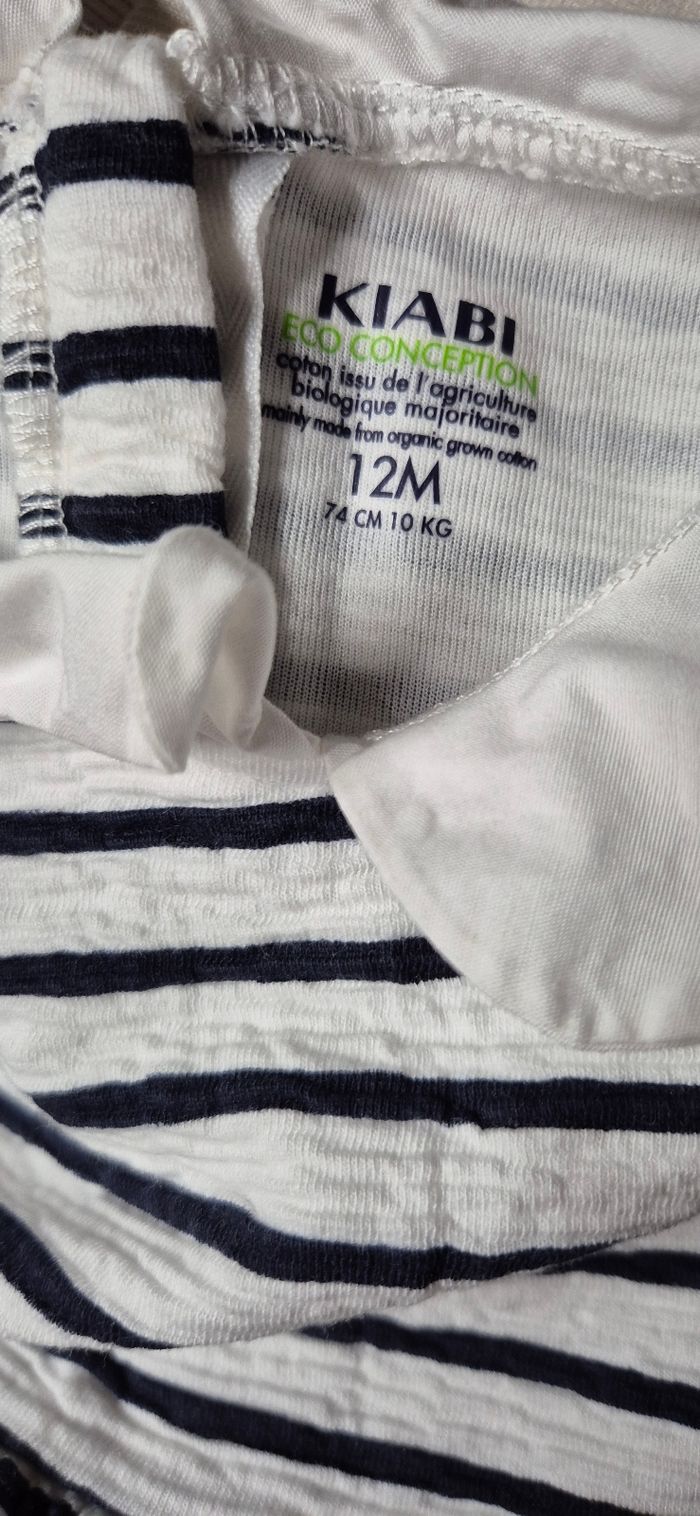 Robe marinière à col 12 mois - photo numéro 5