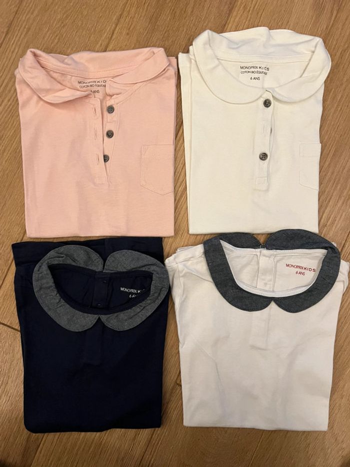 Lot de 21 vêtements printemps été 6 ans fille Monoprix kids très bon état - photo numéro 13