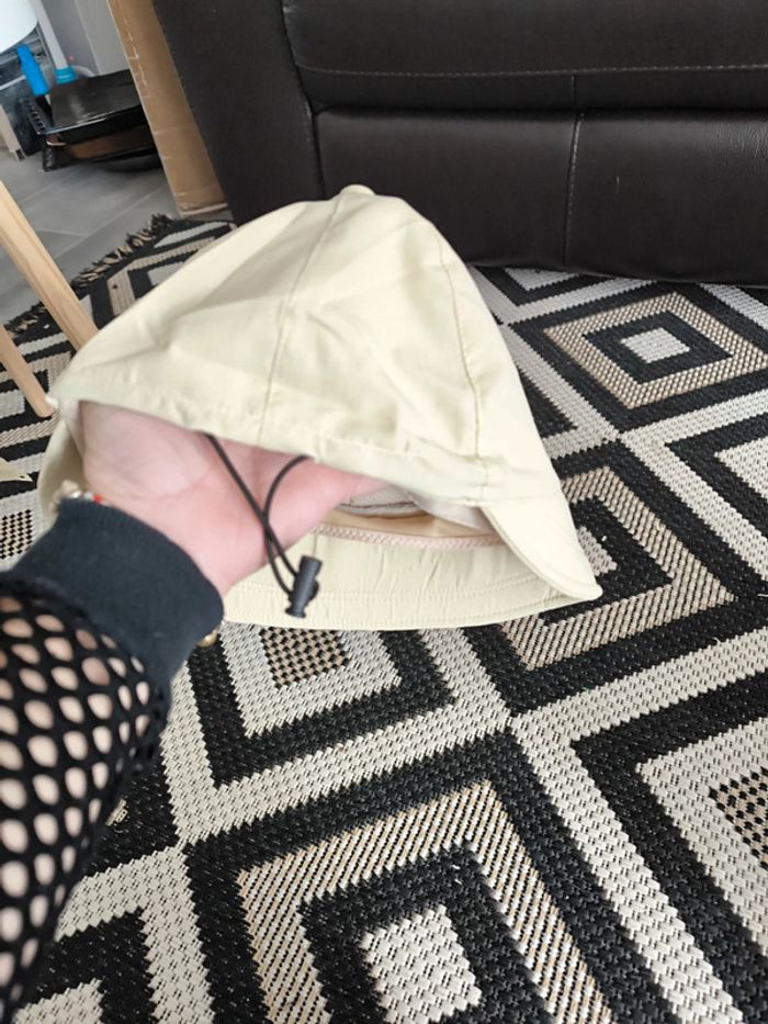 Casquette chapeau de plage avec bord large pliable neuf - photo numéro 2