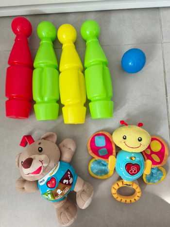 Lot 3 jeux bébé