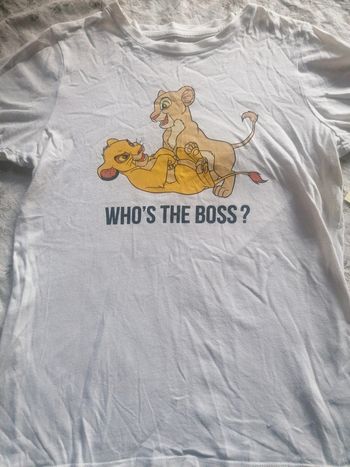 T shirt le roi lion undiz xs