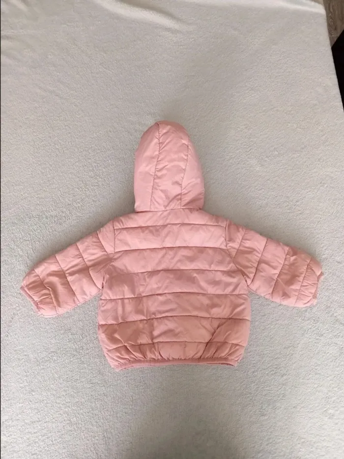 Manteau bébé fille 9 mois - Rose pastel - photo numéro 4