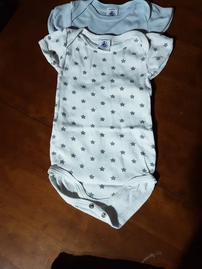 Bodies garçons  petit bateau  6 mois - photo numéro 2