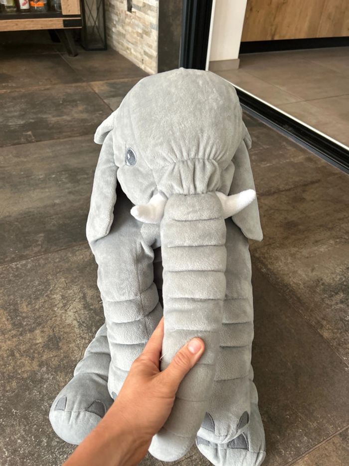 Gros doudou éléphant - photo numéro 2