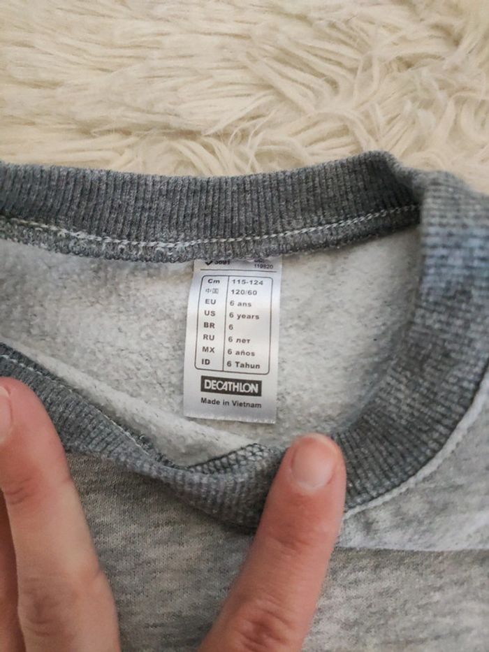 Pull 6 ans Decathlon garçon - photo numéro 3