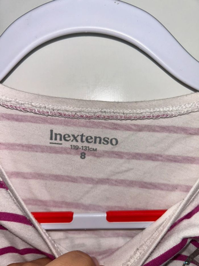 T-shirt manches courtes rayé motif coquillage - 8 ans - In Extenso - photo numéro 3