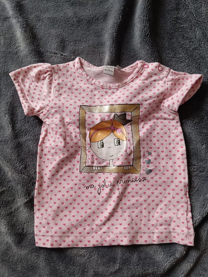 Tee shirt boîte à malice 12 mois