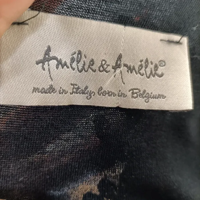 Robe Noir Dentelle Manches longues transparentes - M - Amélie & Amélie - photo numéro 6